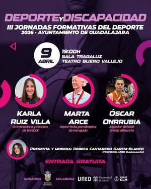 Tercera sesión de Jornadas sobre Deporte y Discapacidad en Guadalajara