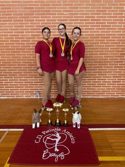 Éxito de las patinadoras de Bargas en el III Trofeo La Flota