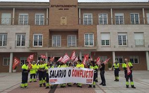 CCOO y la empresa de limpieza viaria en Cabanillas se reúnen este martes para intentar poner solución al conflicto laboral