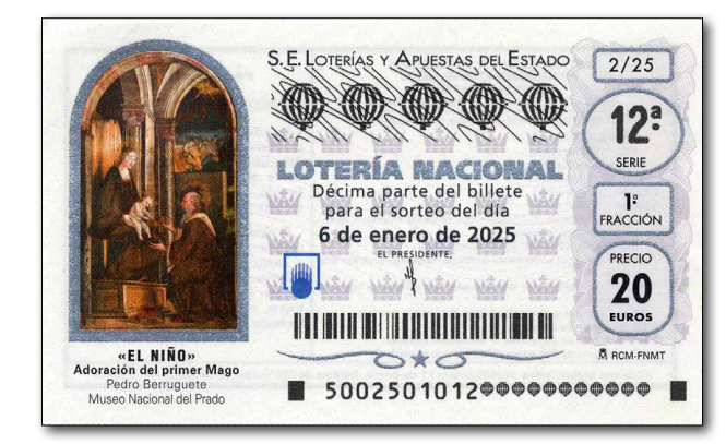 Cada castellanomanchego gastará una media de 20,68 euros en décimos del Sorteo de El Niño, más que la media nacional