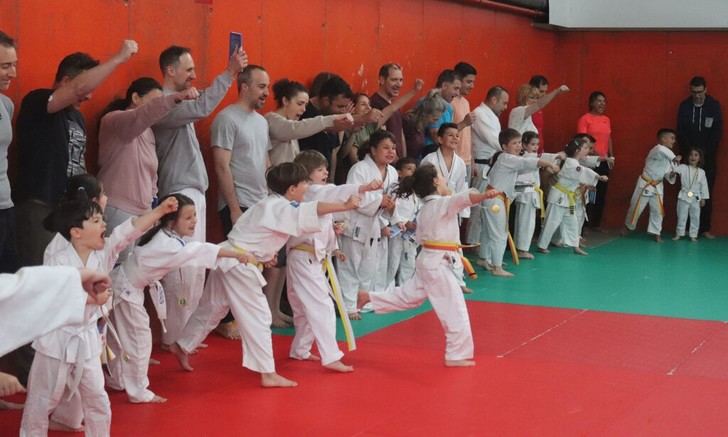 Éxito en la jornada de Judo en Familia en Cabanillas