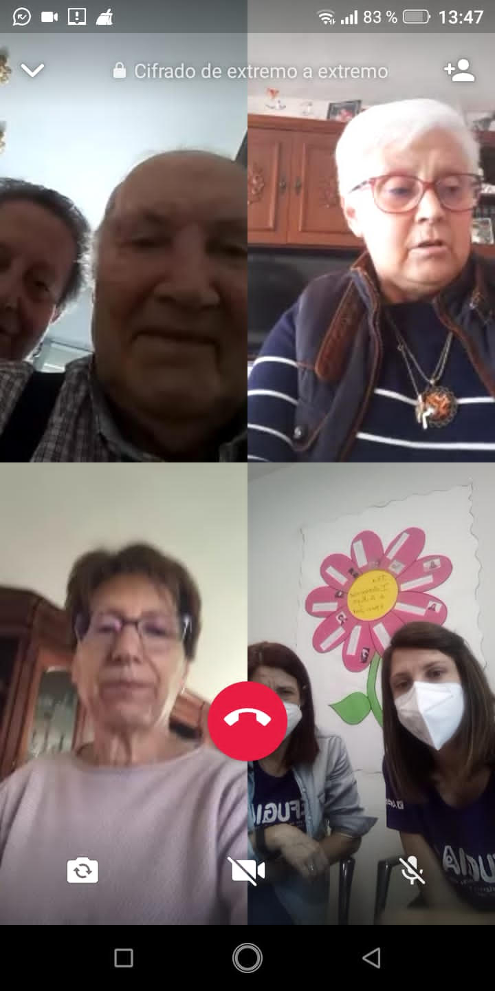 Encuentros virtuals de los Mayores de Guadalajara por el 8M