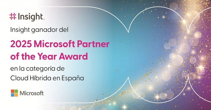 Insight recibe el premio al Mejor Socio de Nube Híbrida de Microsoft en España