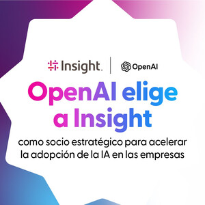 Insight es nombrada socio avanzado de OpenAI