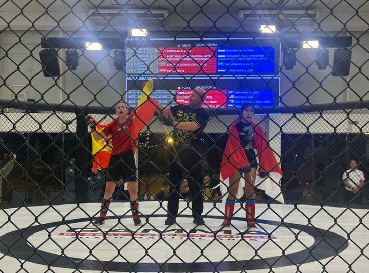 Patricia González Gherassim Campeona del Mundo MMA Junior