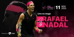 Rafael Nadal será el ponente principal en VTEX Connect Live en Lisboa