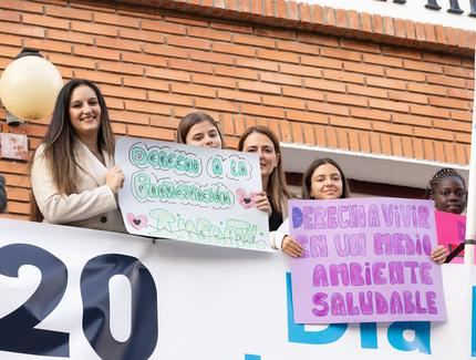 Las niñas y los niños de Azuqueca reivindican sus derechos