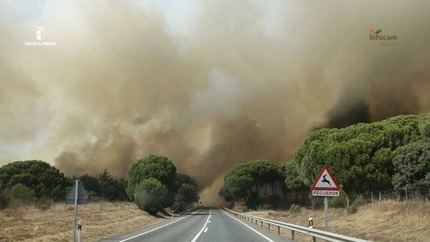 Castilla-La Mancha se integra en el Mando Operativo Integrado de Incendios Forestales y eleva la emergencia a Situación Operativa Nivel 3 en Toledo