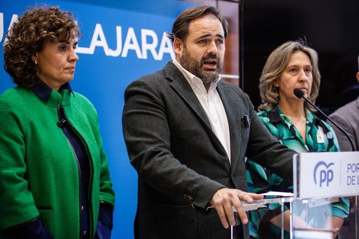 Núñez pregunta en Guadalajara de qué sirve la palabra de Page cuando se posiciona en contra de Sánchez y después sus diputados votan a favor de sus medidas