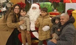 Papá Noel recibe cartas de deseos en Cabanillas del Campo