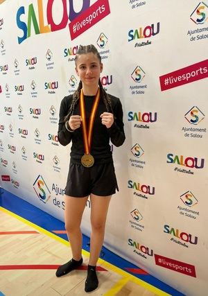 Una alcarreña de tan solo, 14 años se alza con el título de Campeona de España de MMA
