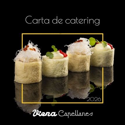 Viena Capellanes lanza una nueva carta de catering con 300 opciones gourmet