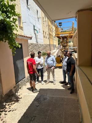 El portavoz del PP en la Diputación resalta el esfuerzo del Ayuntamiento de Pastrana en las obras del colegio