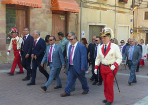 Primera visita institucional del presidente de la Diputación, José Luis Vega, a Molina de Aragón