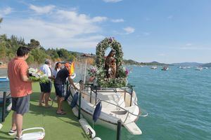 Procesión Marinera en Entrepeñas