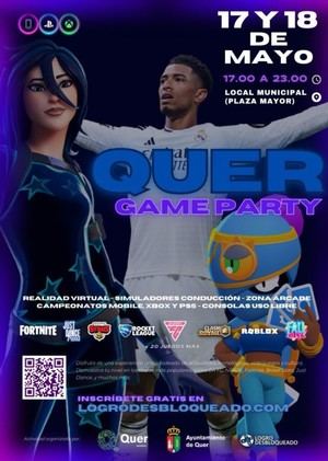 Quer celebra la 4ª Quer Game Party el 17 y 18 de mayo