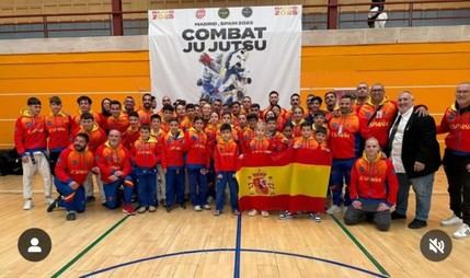 Quer celebra los logros de su selección en el Mundial de Combat Ju-Jutsu