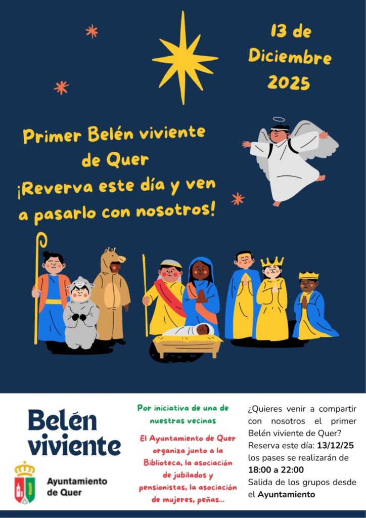 Quer organiza su primer Belén Viviente el 13 de diciembre