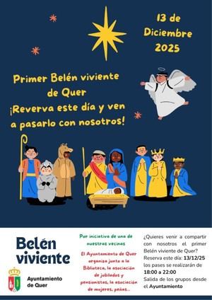 Quer organiza su primer Belén Viviente el 13 de diciembre