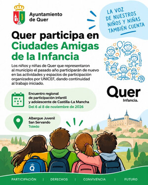 Quer refuerza la participación infantil en iniciativas de UNICEF
