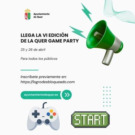 Quer se alista para la VI Game Party, un evento tecnológico imperdible