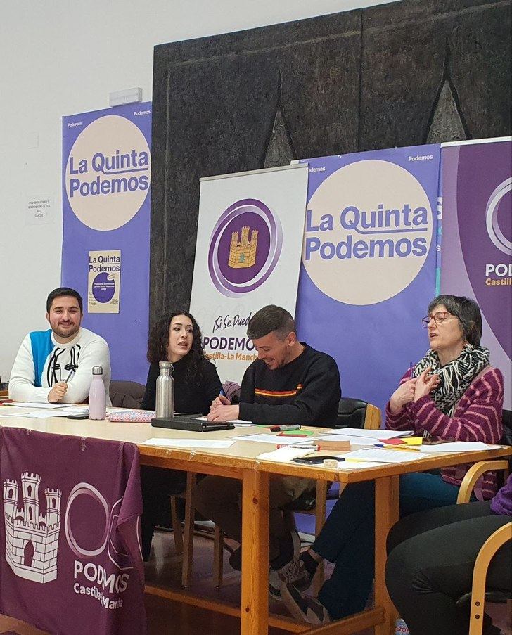 Podemos presenta su nueva ejecutiva autonómica en Castilla La Mancha