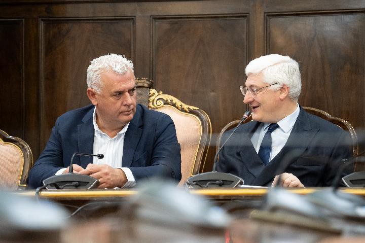 Visita del embajador belga a la Diputación de Guadalajara para fomentar inversiones