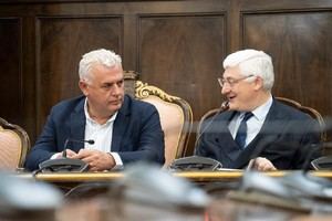 Visita del embajador belga a la Diputación de Guadalajara para fomentar inversiones