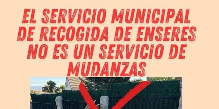 El Casar recuerda el proceso para la recogida de enseres y podas