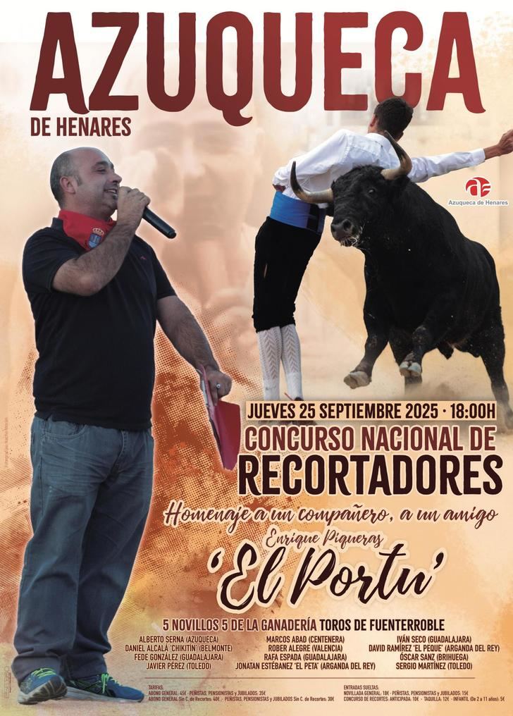 Este jueves, Concurso de Recortes en la plaza de toros de Azuqueca