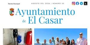 Nueva revista de agosto del Ayuntamiento de El Casar ya disponible