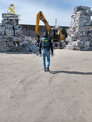 Desarticulado un grupo que robaba cable de teléfono en Madrid y Guadalajara por valor de 170.000 euros