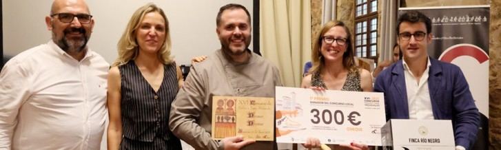 Rubén Urbano gana el Concurso de Pinchos Medievales en Sigüenza