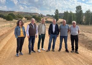 El Gobierno regional financia nuevos caminos tras las concentraciones parcelarias en diversos términos municipales de la provincia de Guadalajara