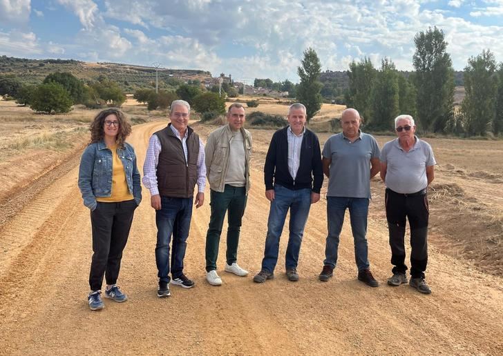 El Gobierno regional financia nuevos caminos tras las concentraciones parcelarias en diversos términos municipales de la provincia de Guadalajara