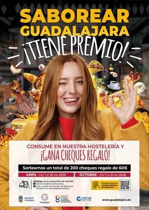 Vuelve SABOREAR GUADALAJARA tiene Premio de la mano de la Federación de Turismo y el ayuntamiento de la ciudad