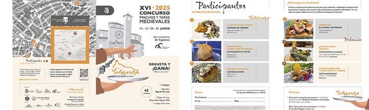 Sigüenza celebra la XVI Ruta del Pincho Medieval en junio