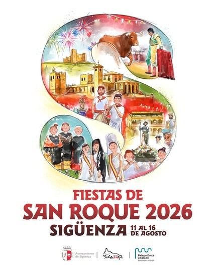 Sigüenza celebra las Fiestas de San Roque con música y tradición