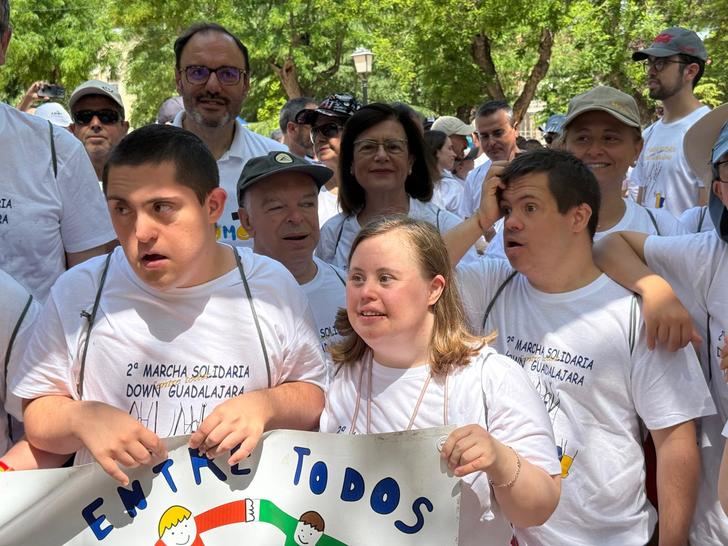 Guadalajara se vuelca con la II Marcha Solidaria Down una oportunidad para caminar juntos como sociedad
