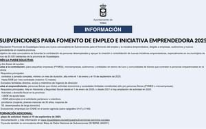 Convocan subvenciones 2025 para empleo y emprendimiento en Guadalajara
