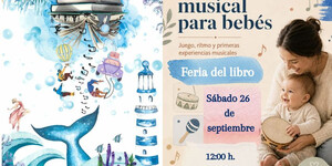 Taller musical gratuito para bebés en la Feria del Libro de El Casar