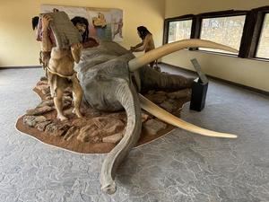 Tamajón inaugura su nueva escena paleolítica en un encuentro científico de referencia