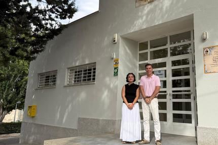 El Ayuntamiento de Guadalajara mejora el Centro Social de Taracena con trabajos de mantenimiento y pintura exterior del edificio