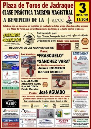 Jadraque acogerá del 1 al 3 de mayo una programación taurina