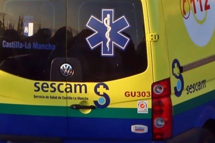 Herido grave un joven trabajador tras caer de una máquina en Torija
