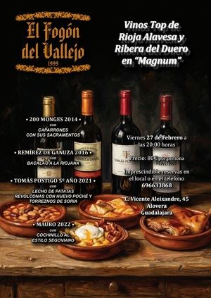 Calidad y disfrute en otra Cena Armonía en el Fogón del Vallejo