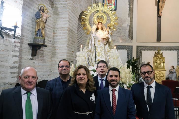 Torrejón del Rey celebra su patrona, la Virgen de las Candelas, en presencia de los diputados de VOX
