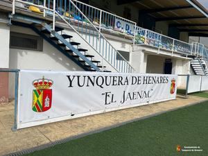 El Ayuntamiento de Yunquera de Henares recepciona de las obras correspondientes a la Fase 1 del proyecto de rehabilitación del Campo de Fútbol El Jaenal