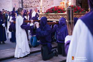 El Cristo de la Vera Cruz protagoniza el Miércoles Santo en Yunquera de Henares con un emotivo Vía Crucis