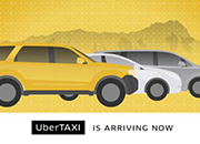 Uber saca tajada de la huelga de taxistas